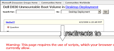 Redirecting to another page if JavaScript is disabled