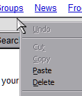 Right-Click options
