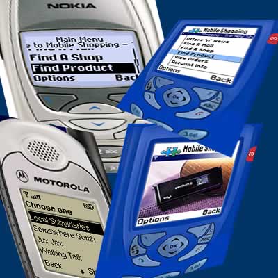 Wireless Mobile Shopping In Action