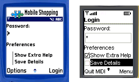 Login Screen