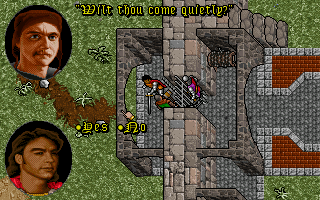 Wilt thou come quietly?