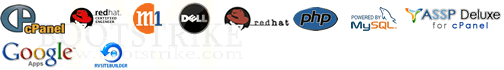 cPanel, Fantasico, Singapore ONE, AMD Processor, Red Hat Linux, PHP, MySQL, FrontPage 2000, Perl