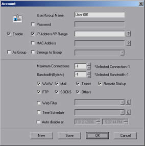CCProxy New Account